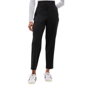 Athleta Endless High-Rise Tapered Ankle Pant, Black, Zip Pockets, Women's Small